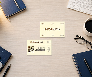 carte de visite premium